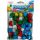 Pompony brokatowe Brewis 2cm Mix, 40szt